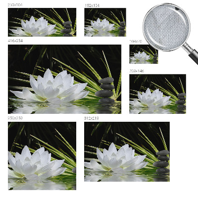 Samoljepljiva fototapeta za dnevni boravak Meditacija s ljiljanom