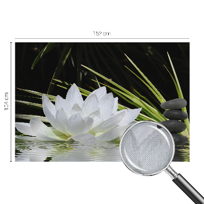 Samoljepljiva fototapeta za dnevni boravak Meditacija s ljiljanom