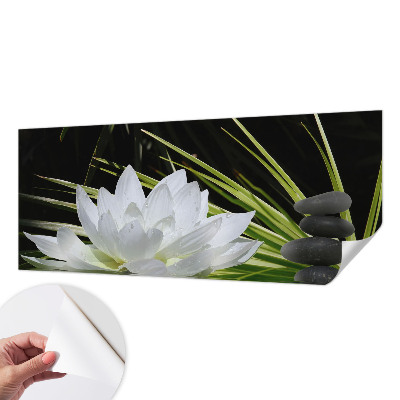 Samoljepljiva fototapeta za dnevni boravak Meditacija s ljiljanom