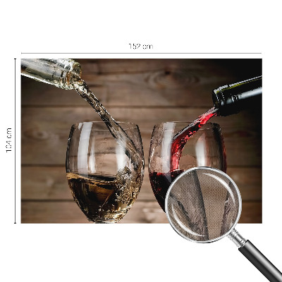 Samoljepljiva fototapeta za dnevni boravak Čaše vina
