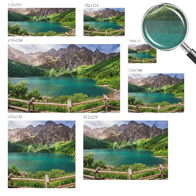 Fototapeta za dječju sobu Planinski krajolik