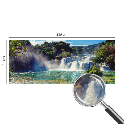 Samoljepljiva fototapeta za spavaću sobu Vodopadni krajolik