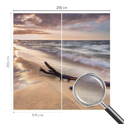 Samoljepljiva fototapeta za spavaću sobu Zapadna plaža