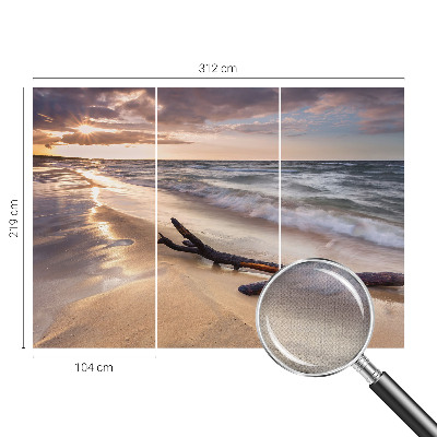 Samoljepljiva fototapeta za spavaću sobu Zapadna plaža