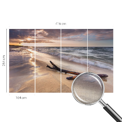 Samoljepljiva fototapeta za spavaću sobu Zapadna plaža