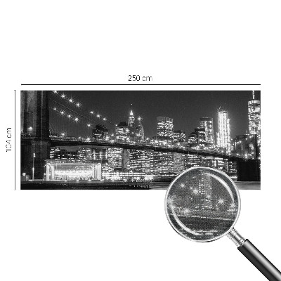 Samoljepljiva fototapeta za dnevni boravak Noćna panorama