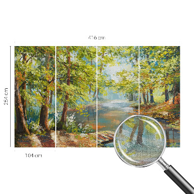 Fototapeta Idilično jezero
