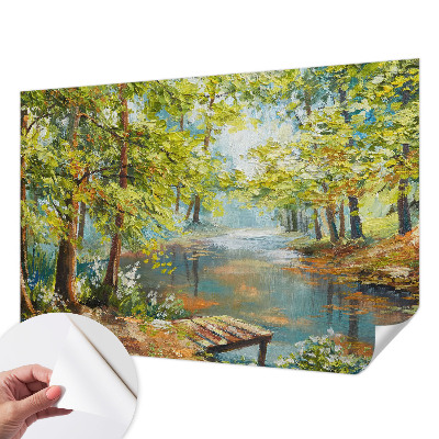Fototapeta Idilično jezero