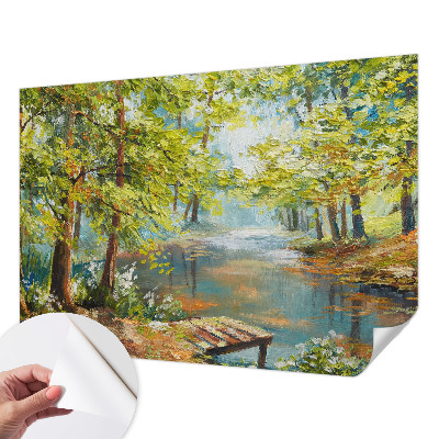 Fototapeta Idilično jezero