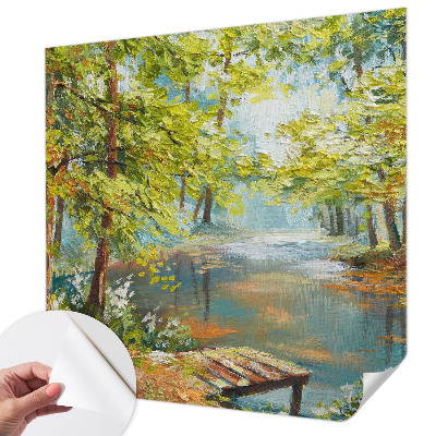 Fototapeta Idilično jezero