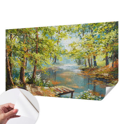 Fototapeta Idilično jezero