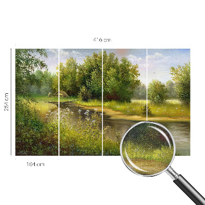 Samoljepljiva fototapeta za dnevni boravak Seoski krajolik