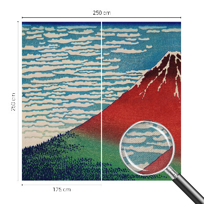 Samoljepljiva fototapeta Crvena planina