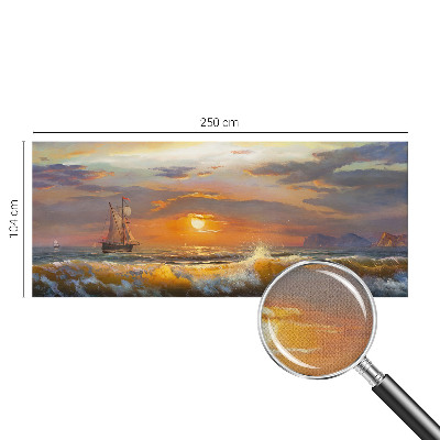 Samoljepljiva fototapeta za dnevni boravak Panorama mora