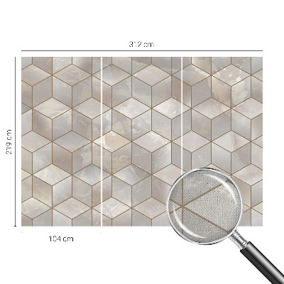 Dječja foto tapeta Geometrijski mozaik