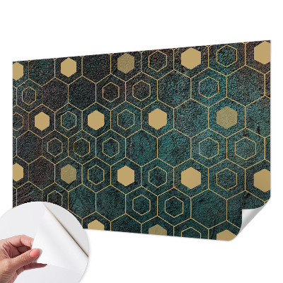 Foto tapeta za dječju sobu Geometrijski šesterokuti