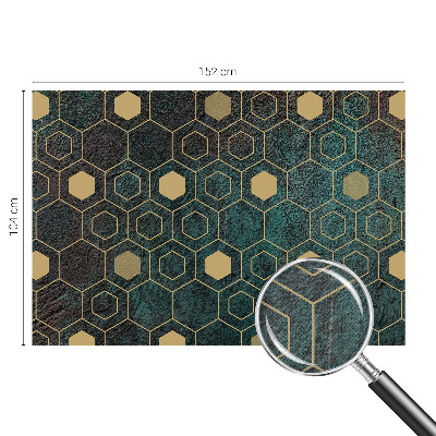 Foto tapeta za dječju sobu Geometrijski šesterokuti