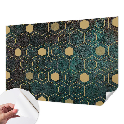 Foto tapeta za dječju sobu Geometrijski šesterokuti