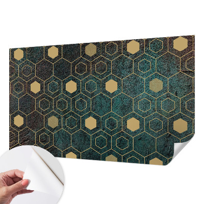 Foto tapeta za dječju sobu Geometrijski šesterokuti