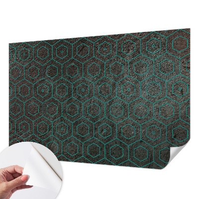 Foto tapet s geometrijskim uzorkom