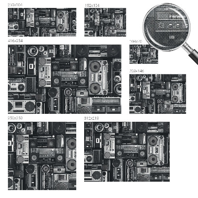 Foto tapeta Retro radio