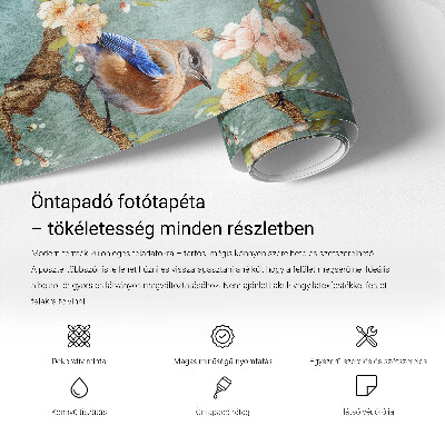 Foto tapeta za dječju sobu Drveni prstenovi