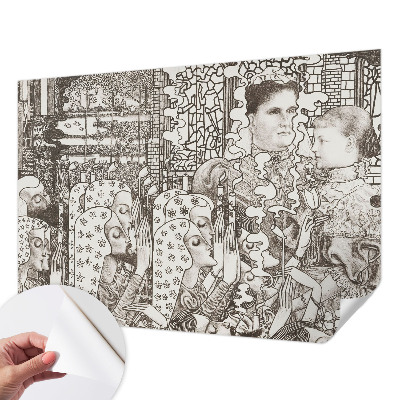 Zidna tapeta Cvjetni portreti