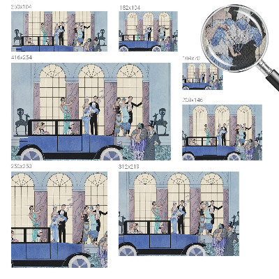 Dječja fototapeta Art deco