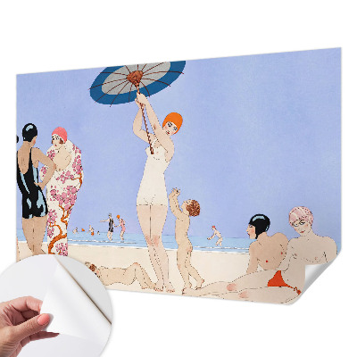 Foto tapet Retro plaža