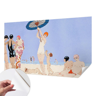 Foto tapet Retro plaža