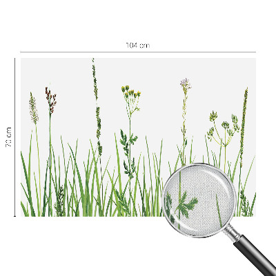 Foto tapeta za dječju sobu Suptilna flora