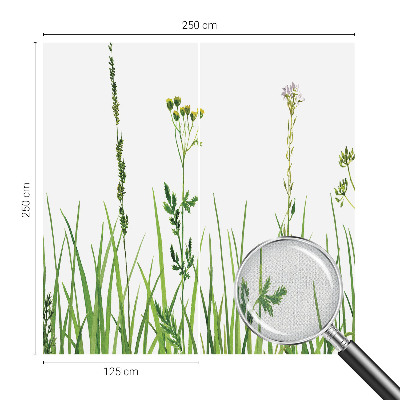 Foto tapeta za dječju sobu Suptilna flora