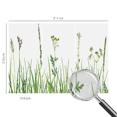 Foto tapeta za dječju sobu Suptilna flora