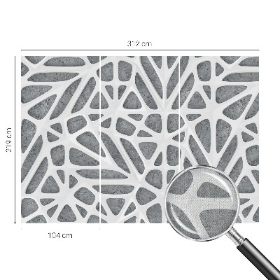 Samoljepljiva fototapeta Geometrijska mreža