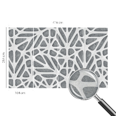 Samoljepljiva fototapeta Geometrijska mreža