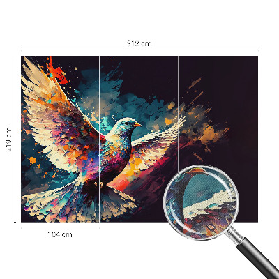 Dječja foto tapeta Šarena ptica