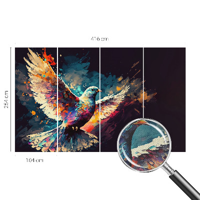 Dječja foto tapeta Šarena ptica