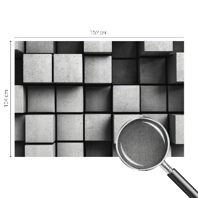 Fototapeta za dječju sobu Geometrijske kocke