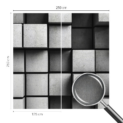 Fototapeta za dječju sobu Geometrijske kocke