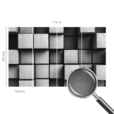 Fototapeta za dječju sobu Geometrijske kocke