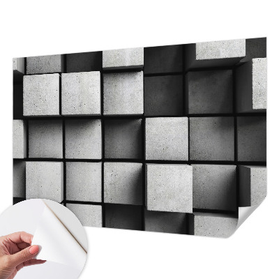 Fototapeta za dječju sobu Geometrijske kocke
