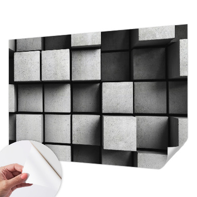 Fototapeta za dječju sobu Geometrijske kocke
