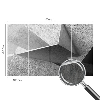 Samoljepljiva fototapeta za spavaću sobu Geometrijske strukture