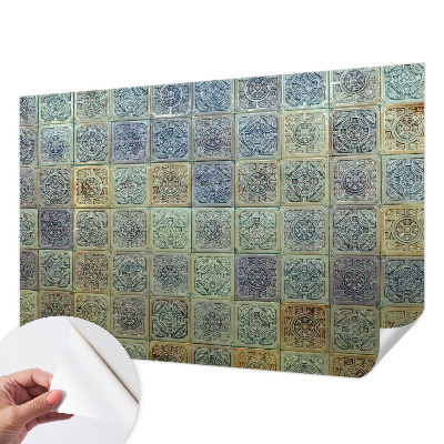 Samoljepljiva foto tapeta s uzorkom geometrijskih pločica