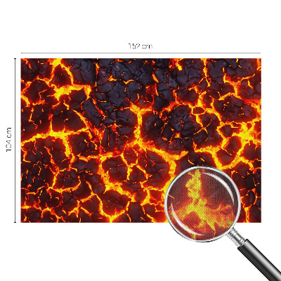 Dječja foto tapeta Jaka magma