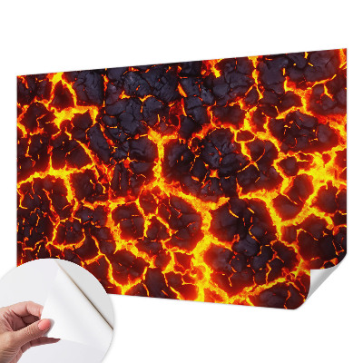 Dječja foto tapeta Jaka magma