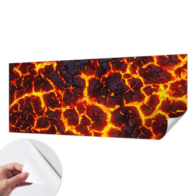 Dječja foto tapeta Jaka magma