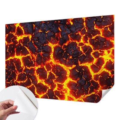 Dječja foto tapeta Jaka magma