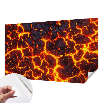 Dječja foto tapeta Jaka magma