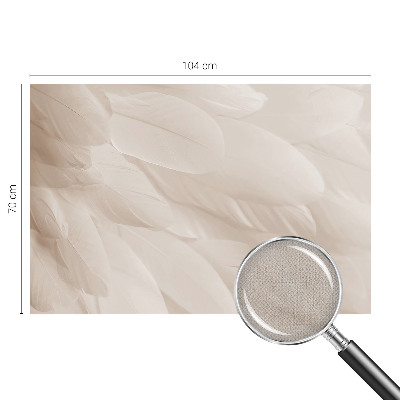 Foto tapeta za dječju sobu Eterična perja